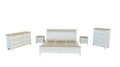 King Bed Frame, Dresser, Tall Boy and Bedsides